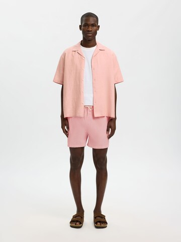 SELECTED Zwemshorts in Rood