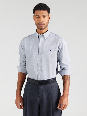 Polo Ralph Lauren Úzky strih Košeľa - Modrá: predná strana