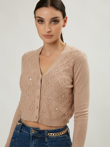 Influencer Cardigan i beige