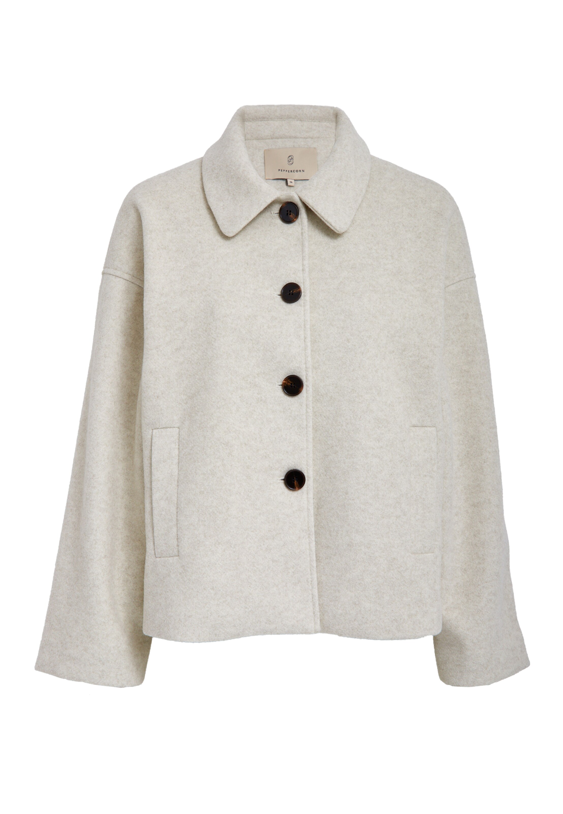 Peppercorn - Casaco meia-estação 'Cornelia' em bege: frente
