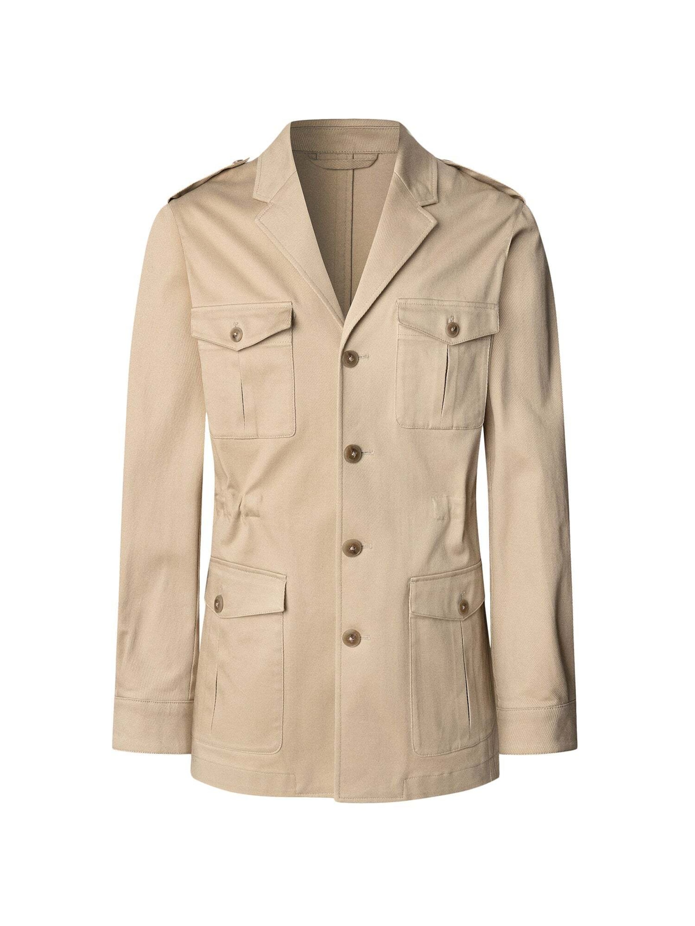 Giacca di mezza stagione di Hackett London in beige: frontale
