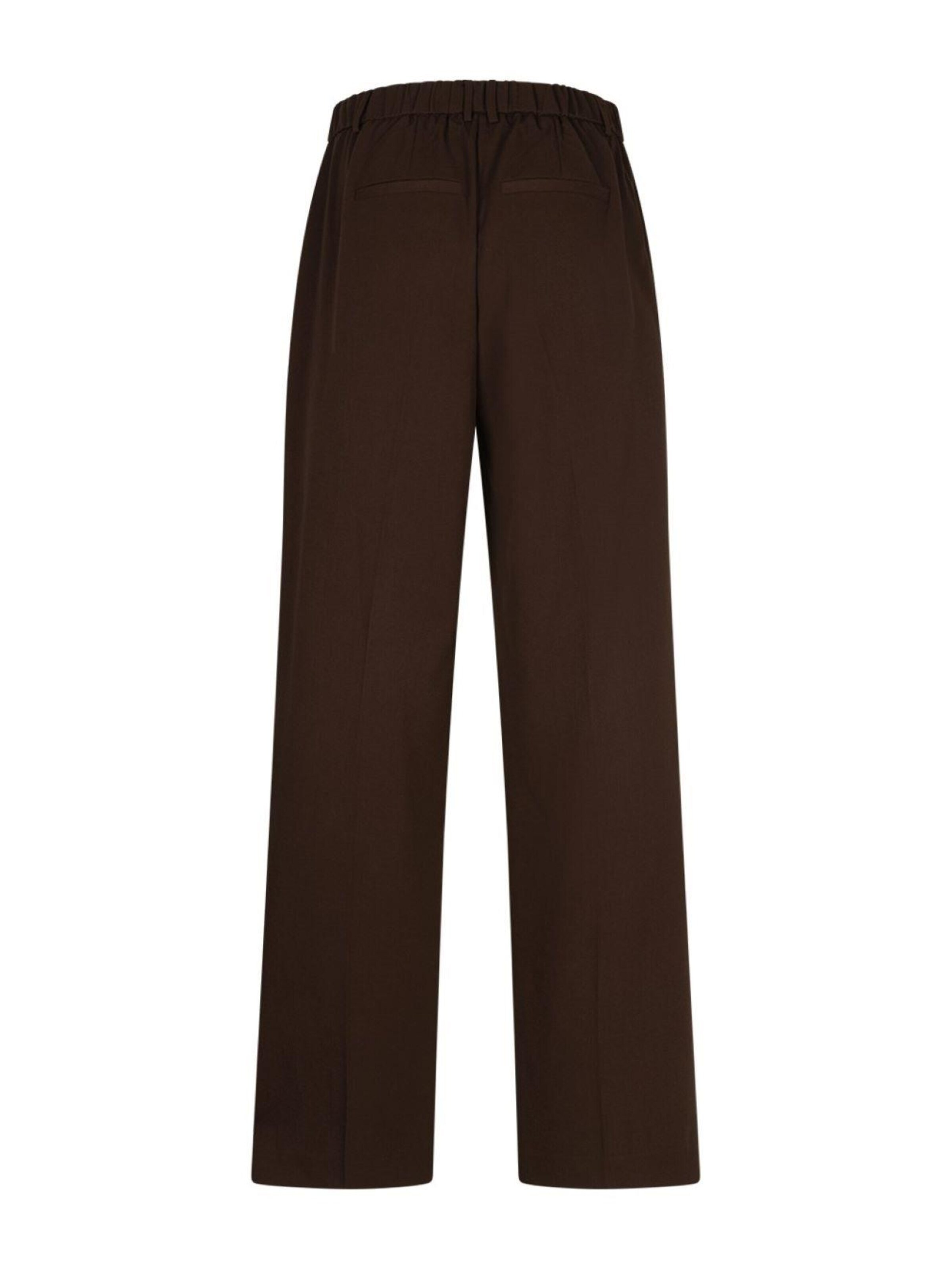 Red Button Regular Broek 'RB Claudette' in Bruin