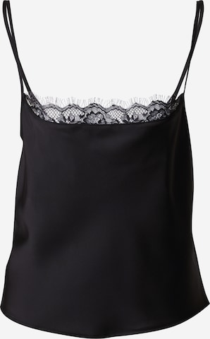 NLY by Nelly Top in Black: front