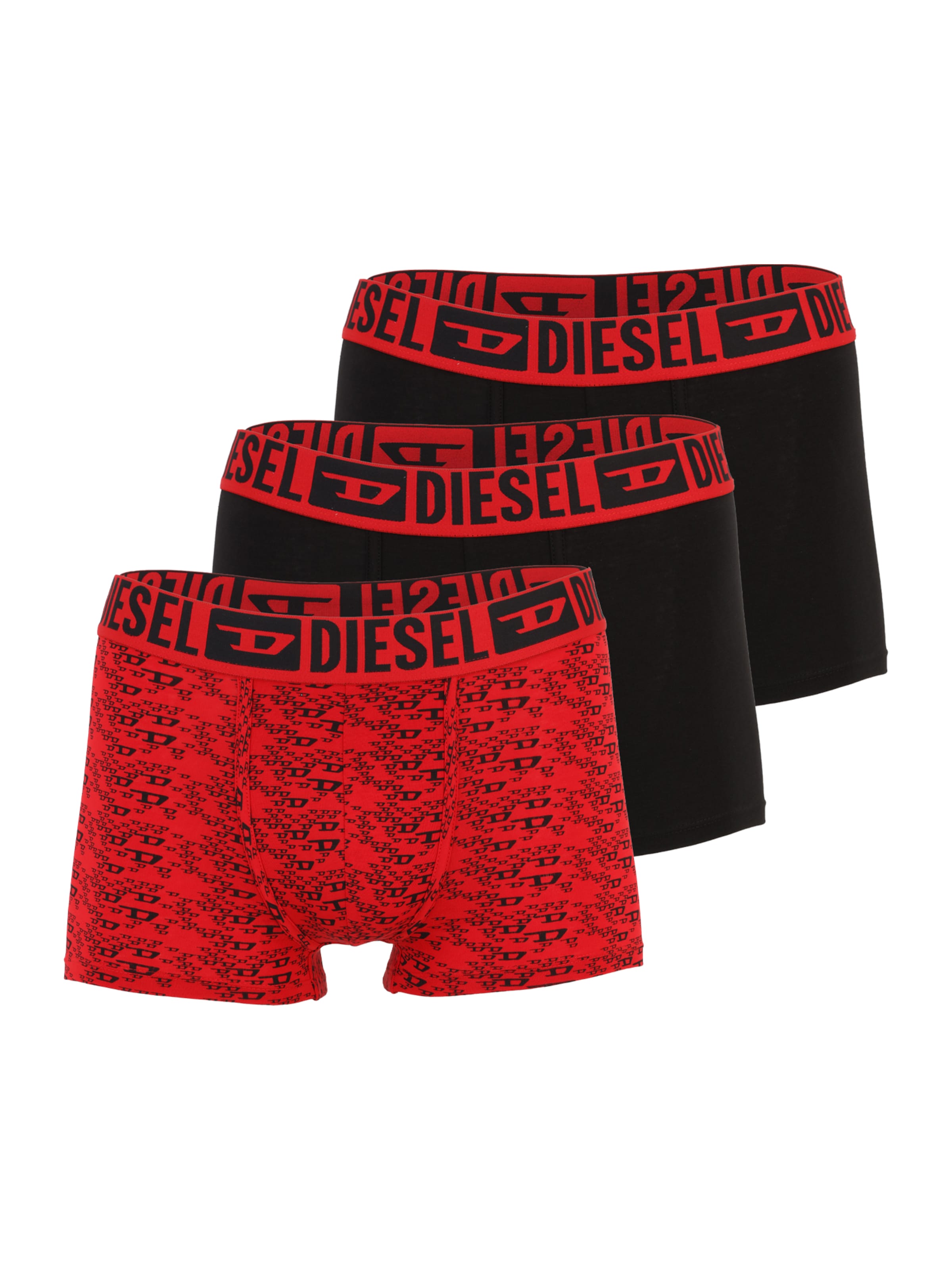 DIESEL Boxer shorts 'MIKE-D-CORE' in Red: front