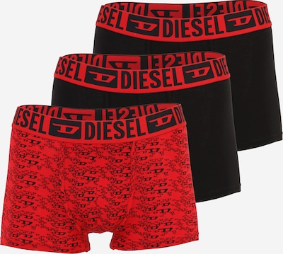 S dydžio Boxer trumpikės 'MIKE-D-CORE' iš DIESEL, spalva – raudona / juoda, Prekių apžvalga