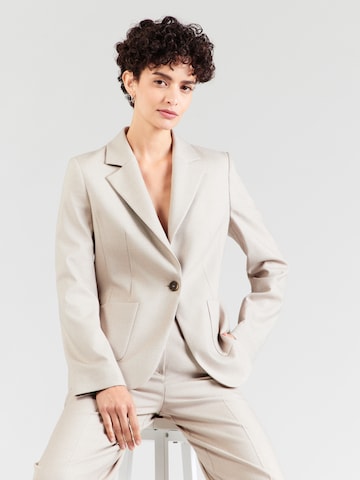 MORE & MORE Blazer in Grey: front