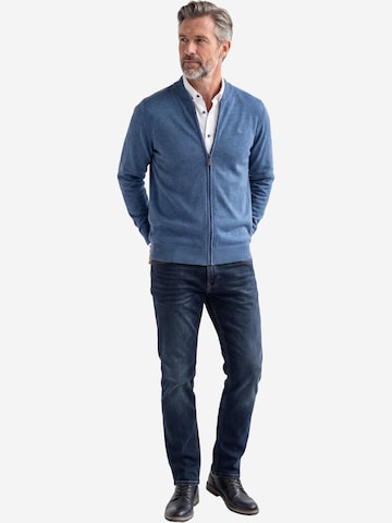 redmond Strickjacke 'Basic'‌‌‌ in Blau