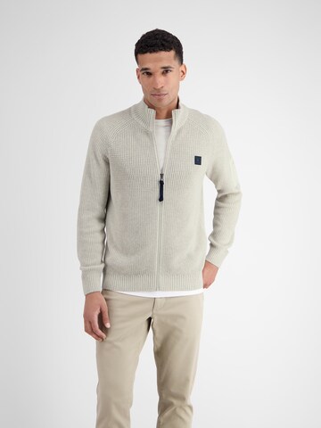 LERROS Knit cardigan in White: front