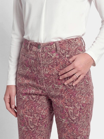 Goldner Skinny Broek 'Louisa' in Lila