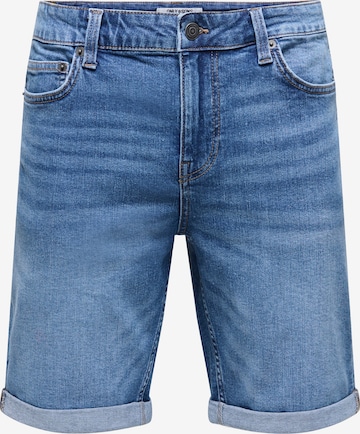 regular Jeans 'ONSPLY' di Only & Sons in blu: frontale