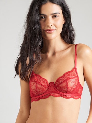 Hunkemöller Korzet Podprsenka 'Isabelle' - Červená: predná strana