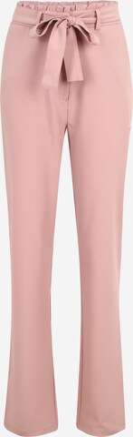 Pieces Tall Pants 'PCBOSELLA' in Pink: front