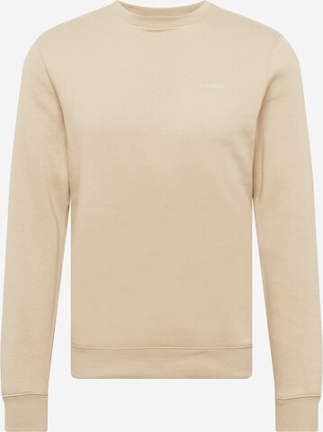 BLEND Sweatshirt 'Downton' in Beige: predná strana