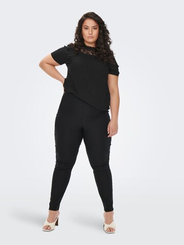 ONLY Carmakoma Skinny Trousers in Black