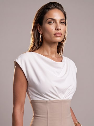AUDRAY Kokerjurk 'JACKIE' in Beige