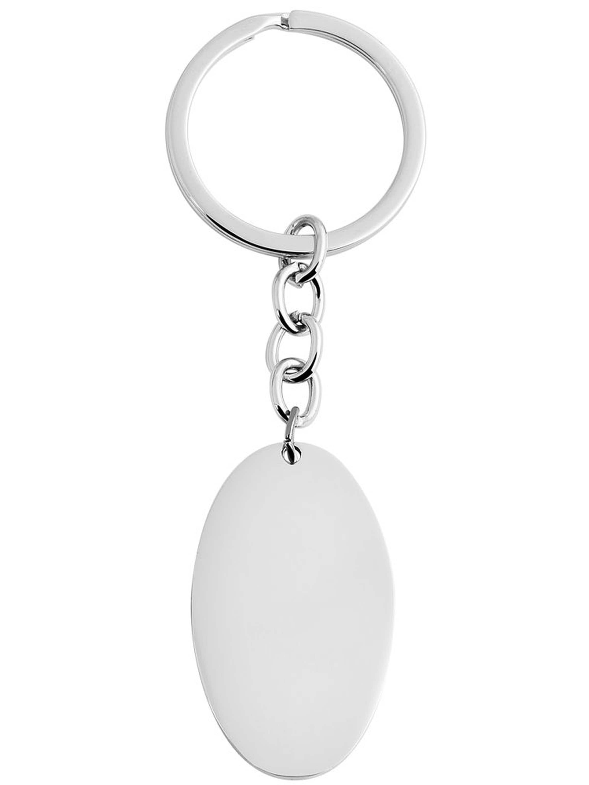 Akzent Key Ring 'Oxana, langlebig' in Silver