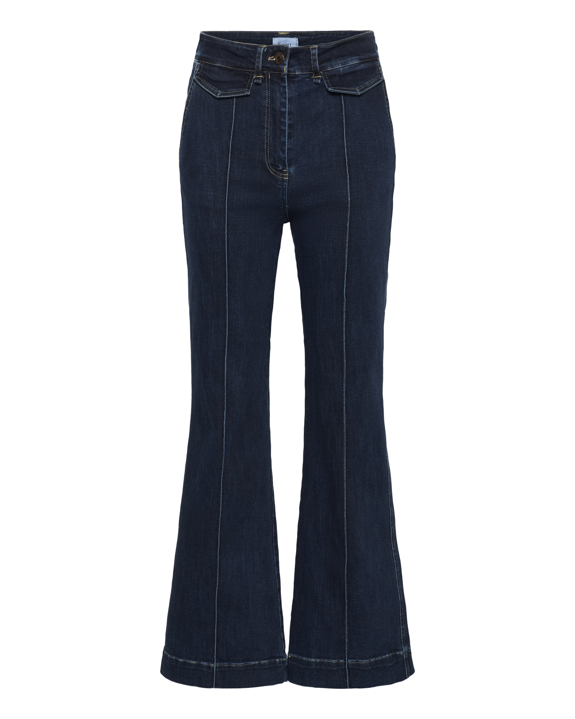 SAINT TROPEZ Jean 'Noe' en bleu marine, Vue avec produit