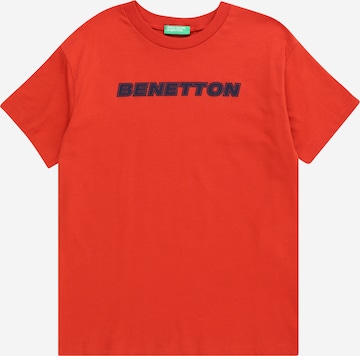 sarkans UNITED COLORS OF BENETTON T-Krekls: no priekšpuses