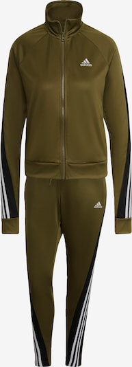 ADIDAS PERFORMANCE Tracksuit in Olive / Black / White, Item view