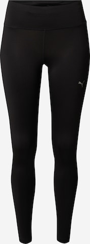 PUMA Skinny Workout Pants 'Run Favourite Velocity' in Black: front