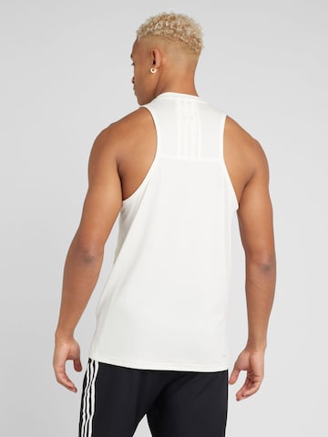 T-Shirt fonctionnel 'HIIT' ADIDAS PERFORMANCE en blanc