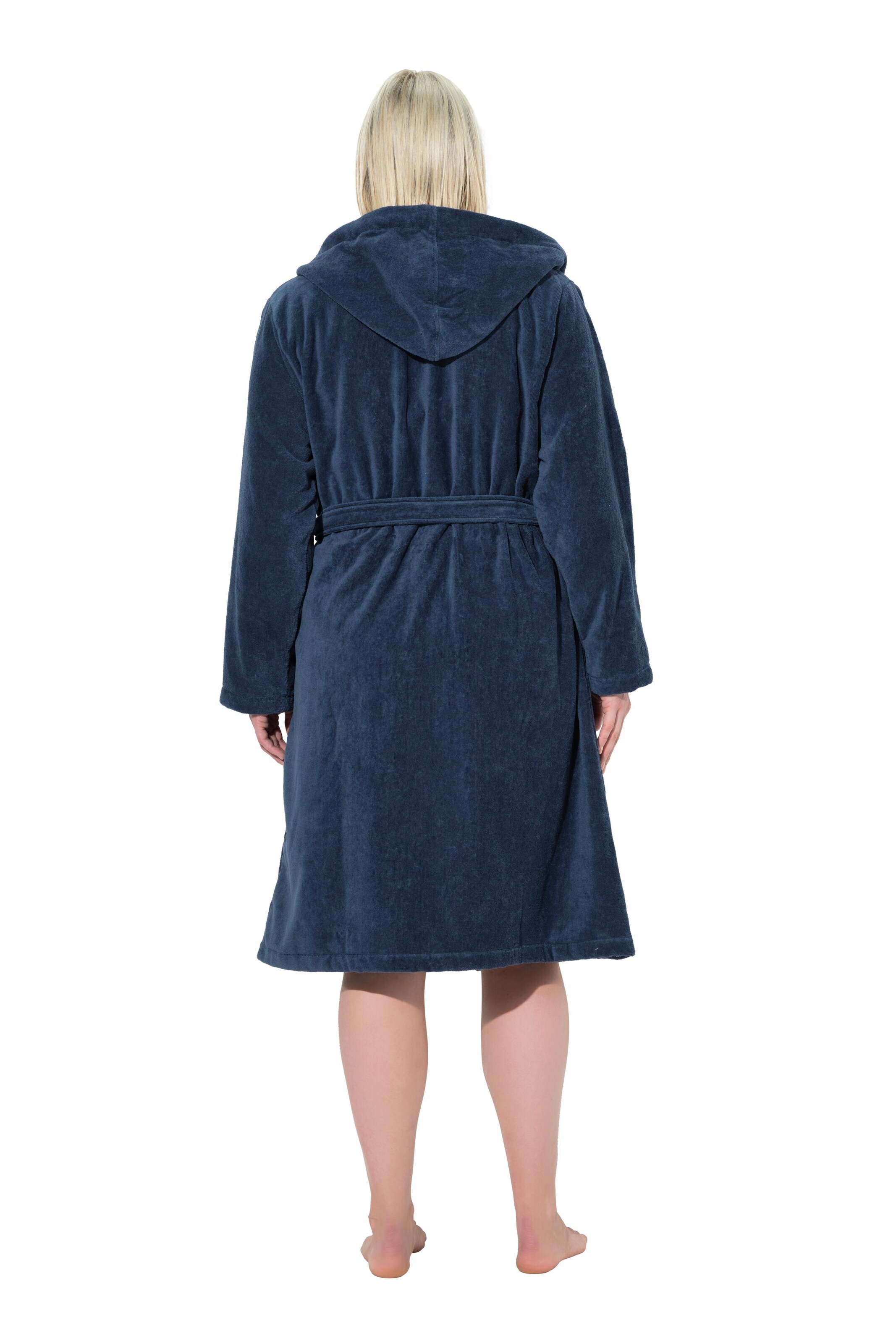 Ulla Popken Bademantel in Blau