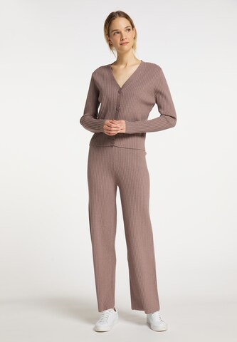 DreiMaster Maritim Strickjacke in Braun