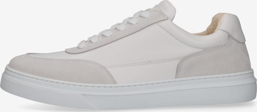 Henry Stevens Platform trainers 'Travis' in White: front