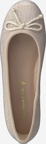 TAMARIS Ballerina in Beige