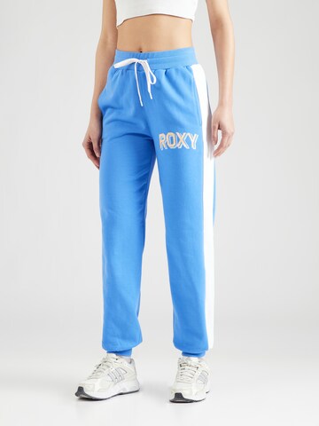 ROXY Tapered Sports trousers 'ESSENTIAL ENERGY' in Blue: front