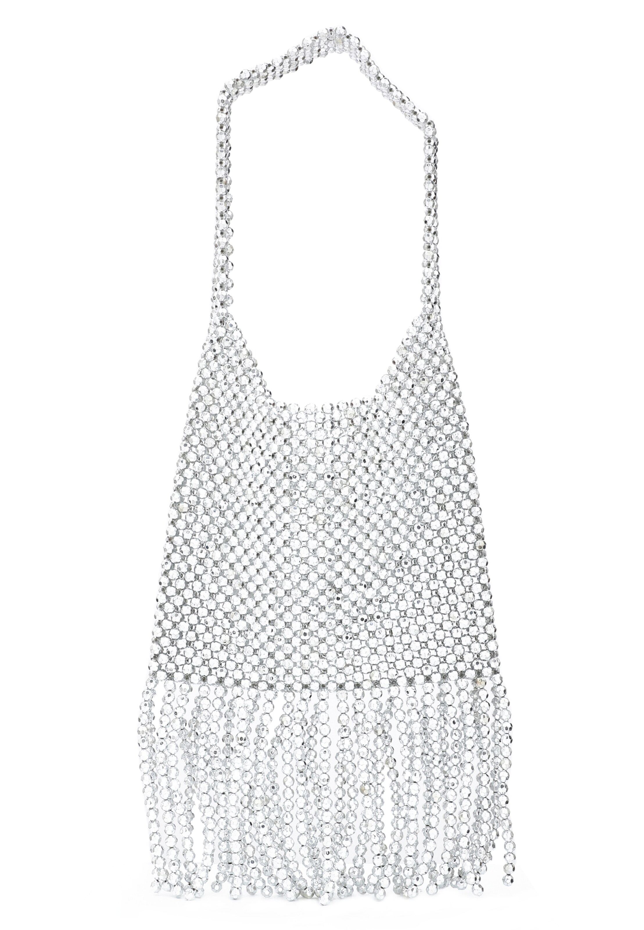 FELIPA Τσάντα ώμου σε ασημί: μπροστά