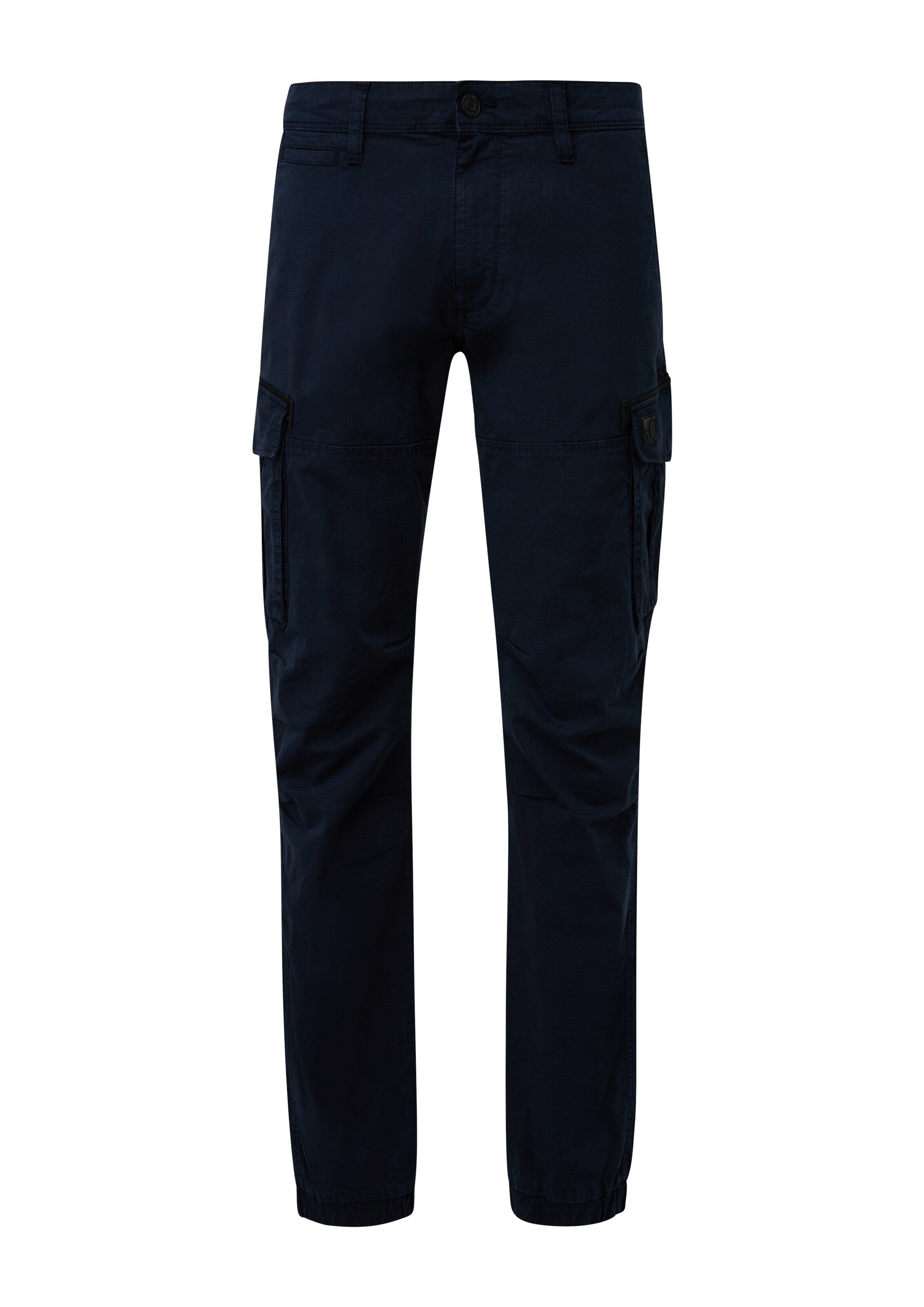 s.Oliver Normalny krój Bojówki w kolorze niebieski: przód