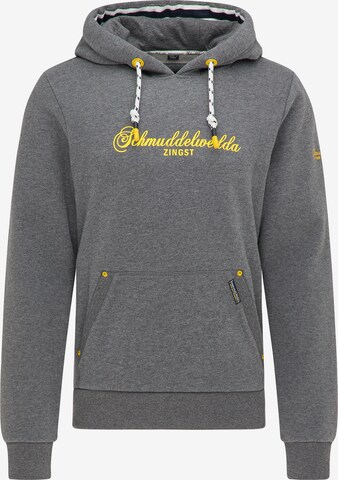 Schmuddelwedda Sweatshirt 'Zingst' in Grey: front