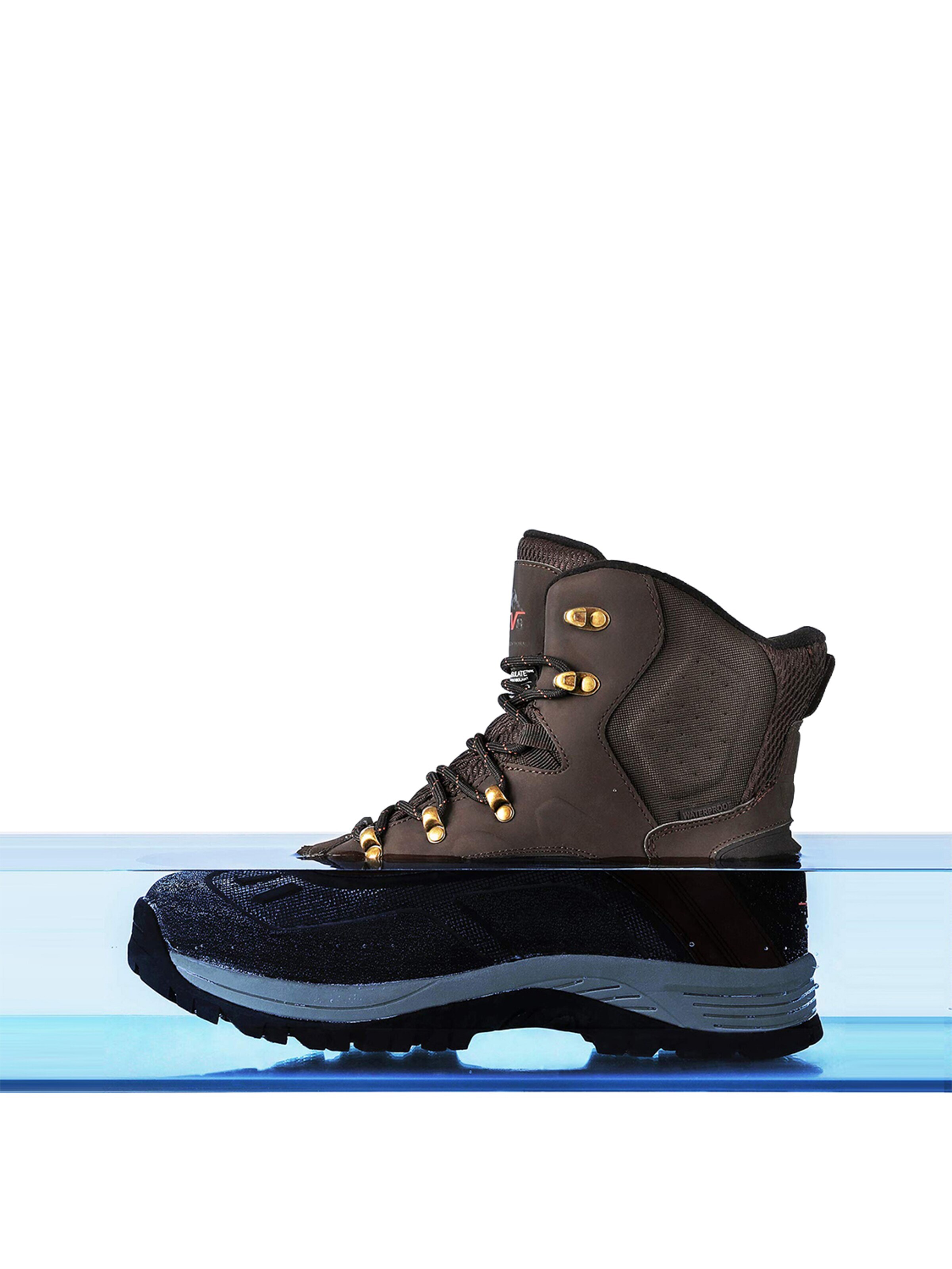 NORTIV 8 Snow Boots in Brown