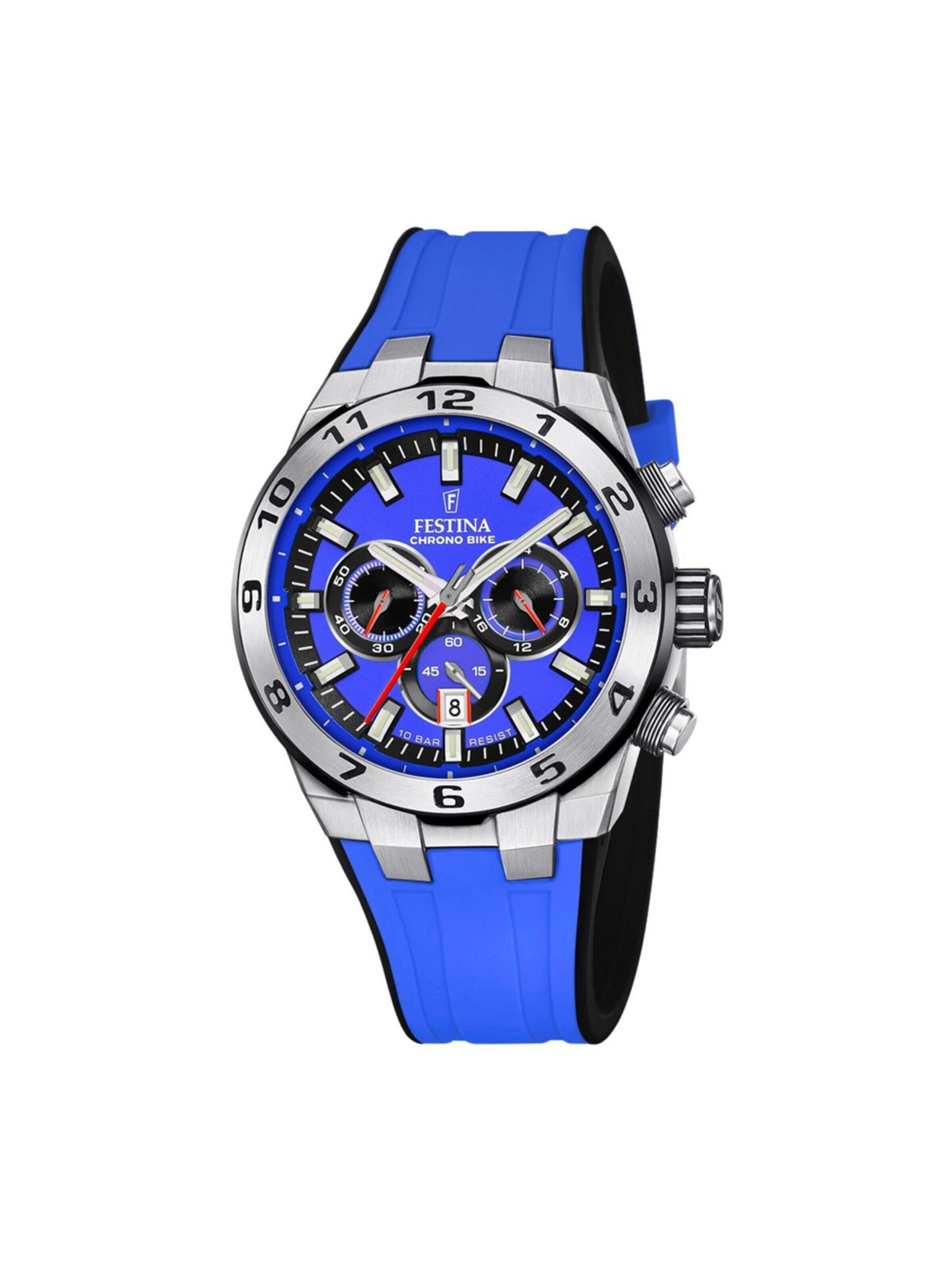 Montre à affichage analogique FESTINA en bleu : devant