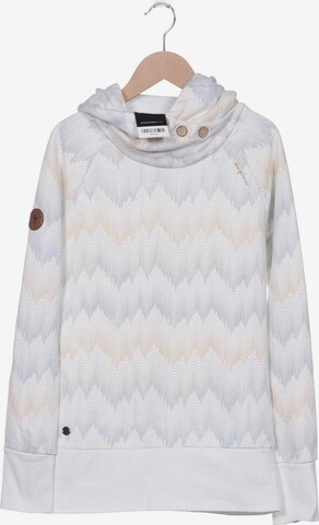 mazine Sweatshirt & Zip-Up Hoodie in S in White: front
