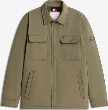 TOMMY HILFIGER Демисезонная куртка в Зеленый: спереди