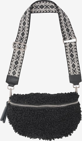 Seasons of April Gürteltasche 'Curly' in Schwarz: Vorderseite