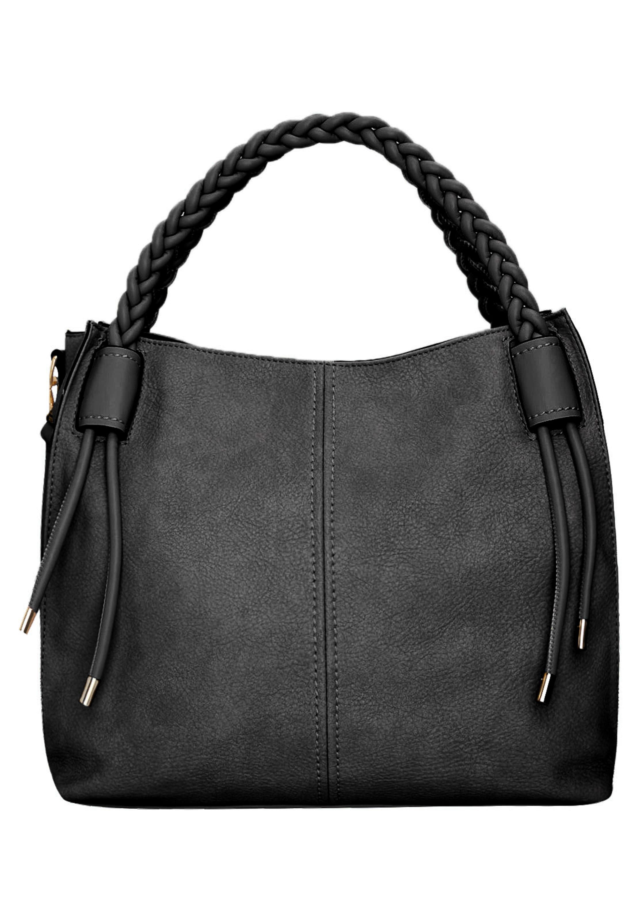 HARPA Schoudertas 'Lettie' in Zwart: voorkant