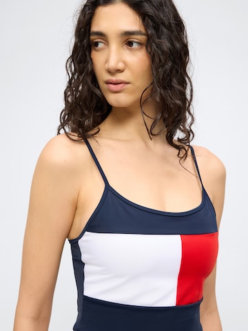 Tommy Hilfiger Underwear - Clásico Top de bikini en azul: frente