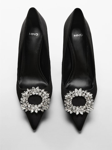 MANGO Официални дамски обувки 'DORA' в черно