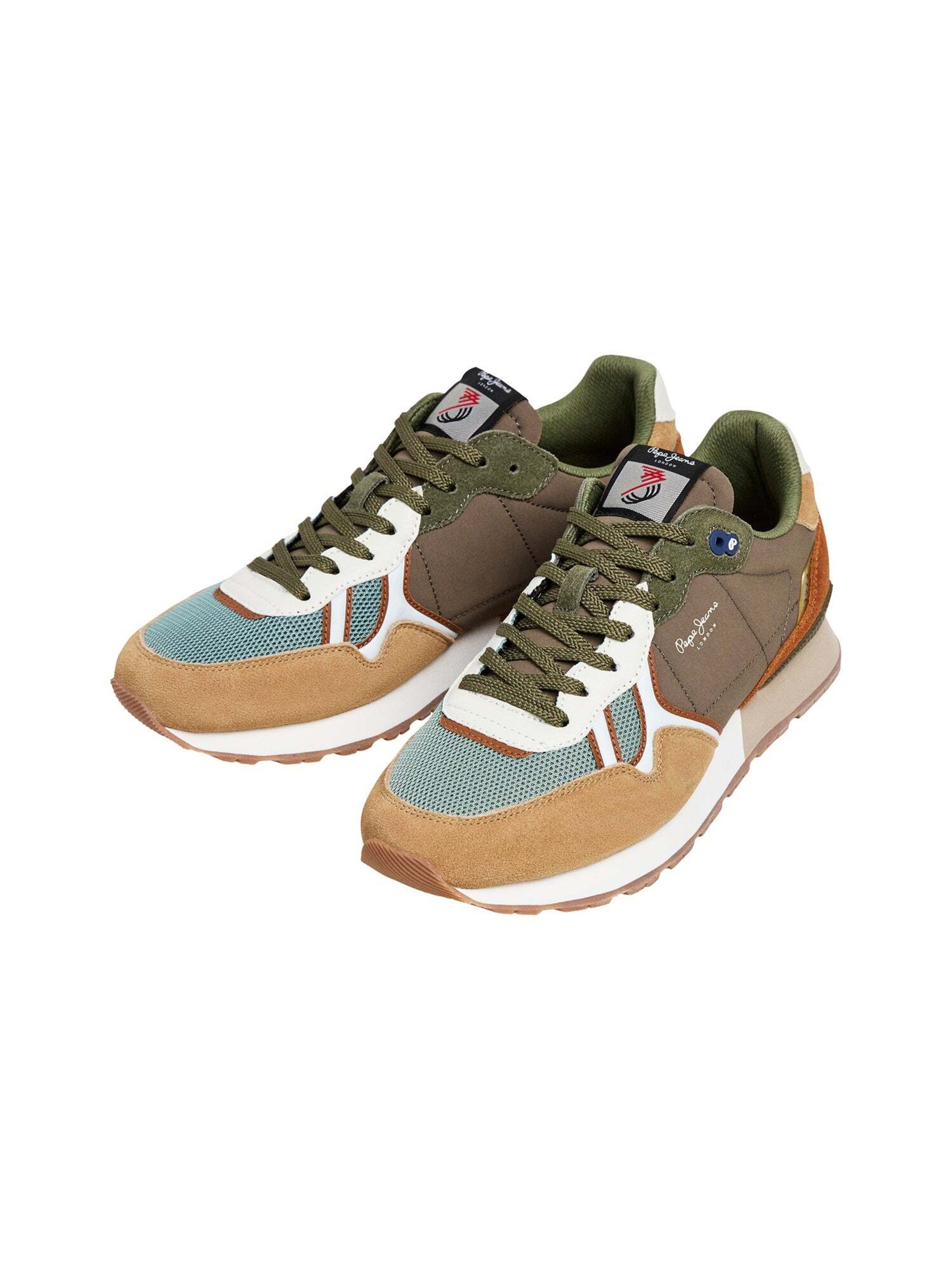 Baskets basses 'BRIT MUST' Pepe Jeans en marron