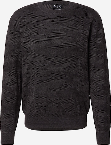 ARMANI EXCHANGE Trui in Zwart: voorkant