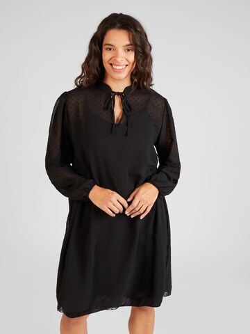 Z-One - Vestido 'Fe44lia' en negro: frente