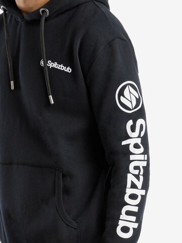 SPITZBUB Sweatshirt in Schwarz