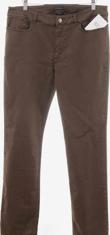 Kejzar's Cotton Line Jeans in 25-26 in Brown: front