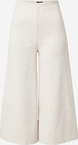 Sisley Wide leg Trousers in Beige: front