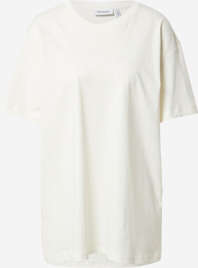Tricou supradimensional WEEKDAY pe alb murdar, Vizualizare produs