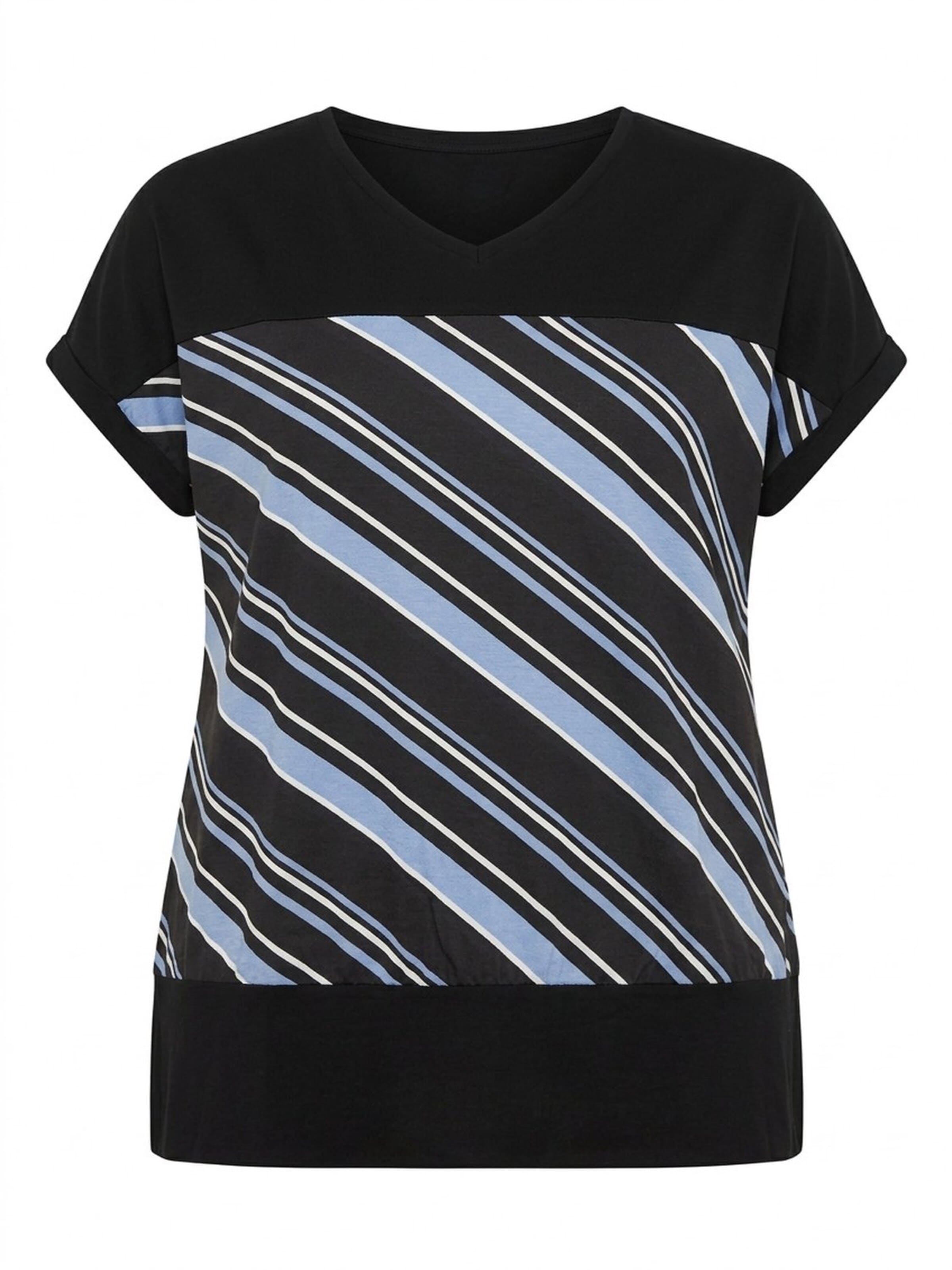 Stil Diva Shirt in Zwart