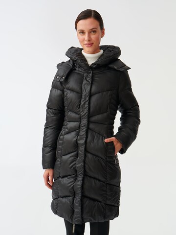 TATUUM Zimní kabát – černá: přední strana